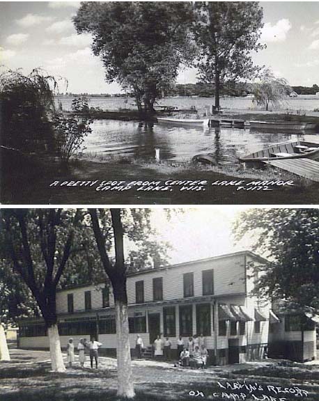 Historical Camp and Center Lake photos
